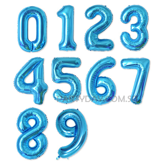 16in Number Foil Balloon