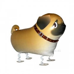 Walking balloon - Pug Dog